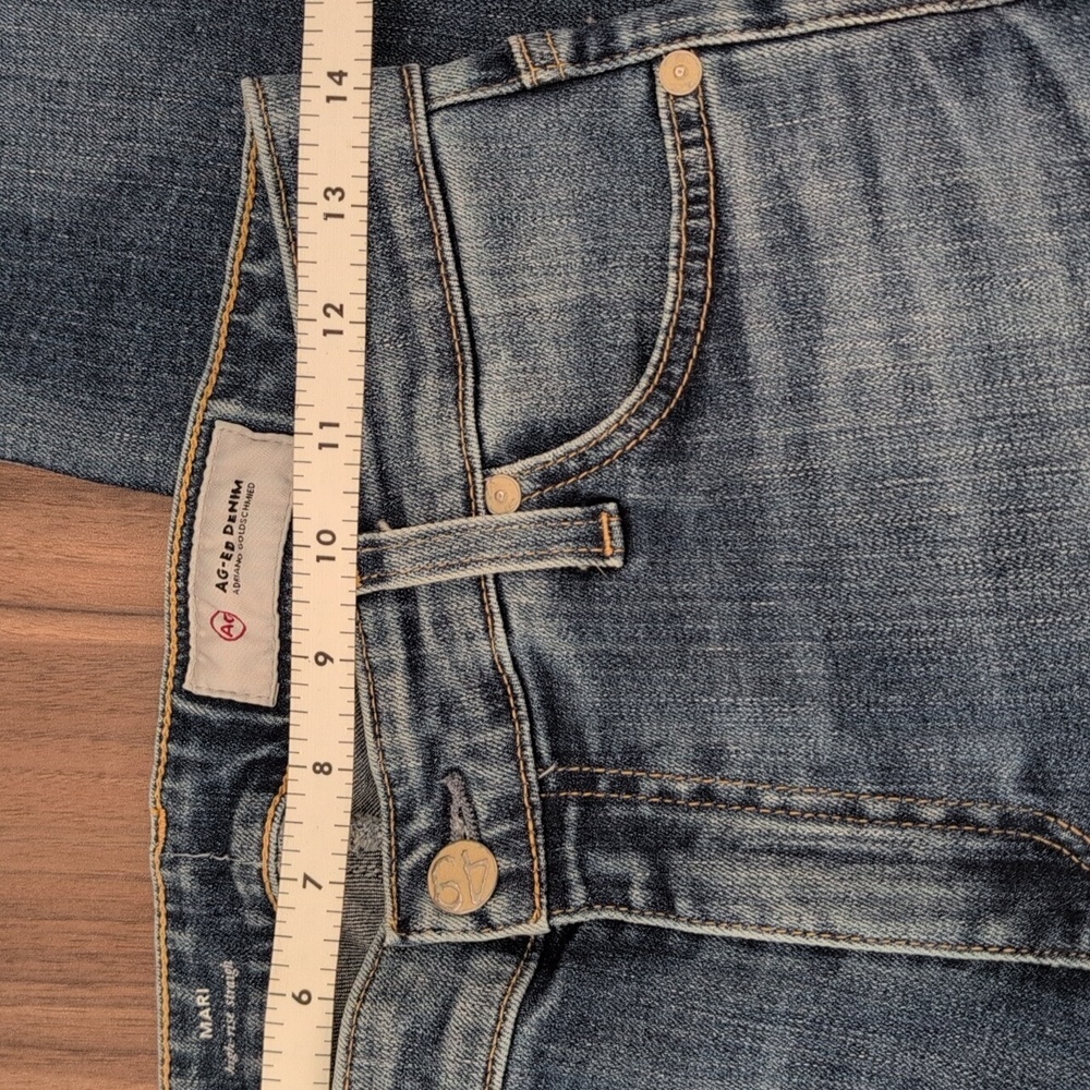 AG Adriano Goldschmied Mari 15 Yr Shoreline Size 28 R - Picture 14 of 14